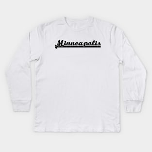 Minneapolis Kids Long Sleeve T-Shirt